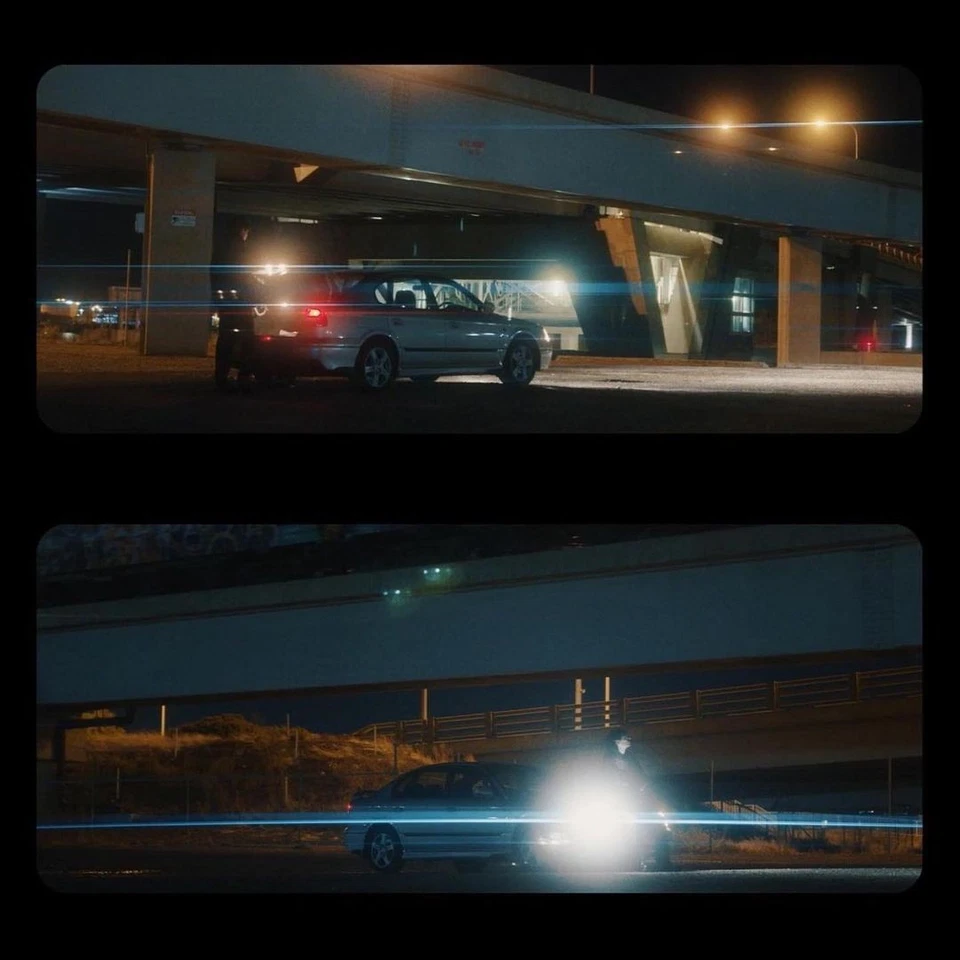 BLUE Streaks Effect Filter Circular lens Flare Filter for Canon Camera - Image 4 of 4