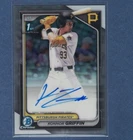 2024 BOWMAN CHROME AUTO KONNOR GRIFFIN ROOKIE CARD