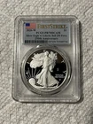 2026W Proof $1 ⚡️FIRST STRIKE ⚡️American Silver Eagle PCGS PR70DCAM , Flag Label