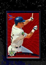 1999 PACIFIC PRISM RUBY RED RETAIL FOIL PARALLEL #79 JEFF CIRILLO ROYALS SSP