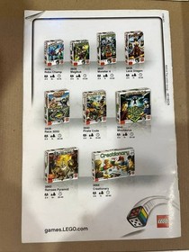 LEGO Harry Potter Hogwarts Board Game Retired 3862 Box Instructions Minifigures