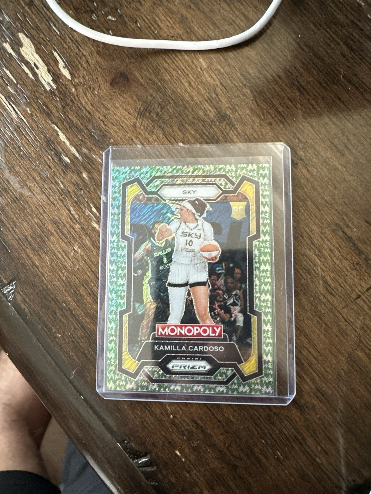 2024 Prizm Monopoly WNBA - Kamilla Cardoso #2 Milli Green Shimmer 🚨16 /20 (RC)