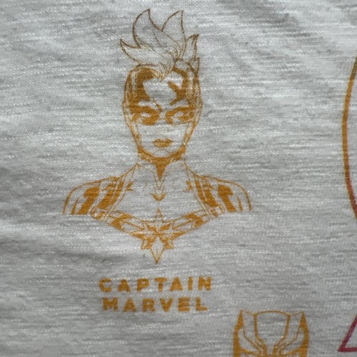 Gap Kids Marvel Avengers Double Sided Graphic Print White Tee Child Size S 6/7 - Picture 14 of 22