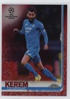 2018-19 Topps Chrome UCL Red Refractor 9/10 Kerem Demirbay #58 Rookie RC