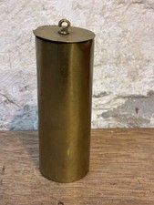 Vintage Wanduhr Messinggeh&auml;use Wien Gewicht 1,265KG