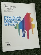Vintage The Hill Street Blues Sheet Music Robert Schultz Piano 1981 MTM