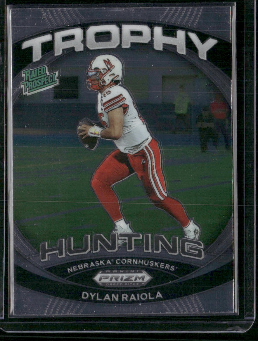 2024 Panini Prizm Draft Picks #TH-DRA Dylan Raiola Trophy Hunting