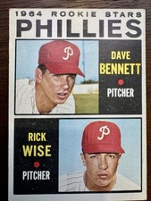 RICK WISE 1964 Topps #561 Near MT-Mint Rookie Card RC Dave Bennett