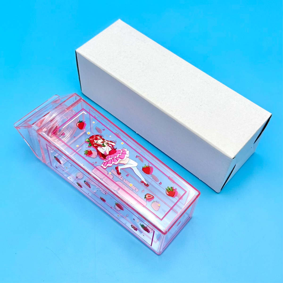 G Fuel Strawberry Girlfriend GF Milk Carton Collector's Shaker Cup