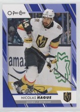 2023-24 O-Pee-Chee Blue Border Nicolas Hague #231 08hr