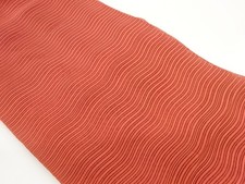 7523543: JAPANESE KIMONO JAPANESE NAGOYA OBI FOR SUMMER / TSUZURE / WOVEN STRIPE