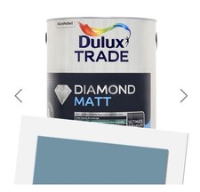 Dulux Trade Diamond Matt 5l Stonewashed Blue