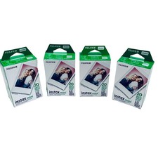 Fujifilm instax mini Instant ISO 800 Film 4-Pack 80 Sheets 0398