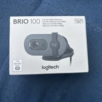 Logitech Brio 100 Ful 1080pl HD Webcam - Black - Brand New Still Sealed