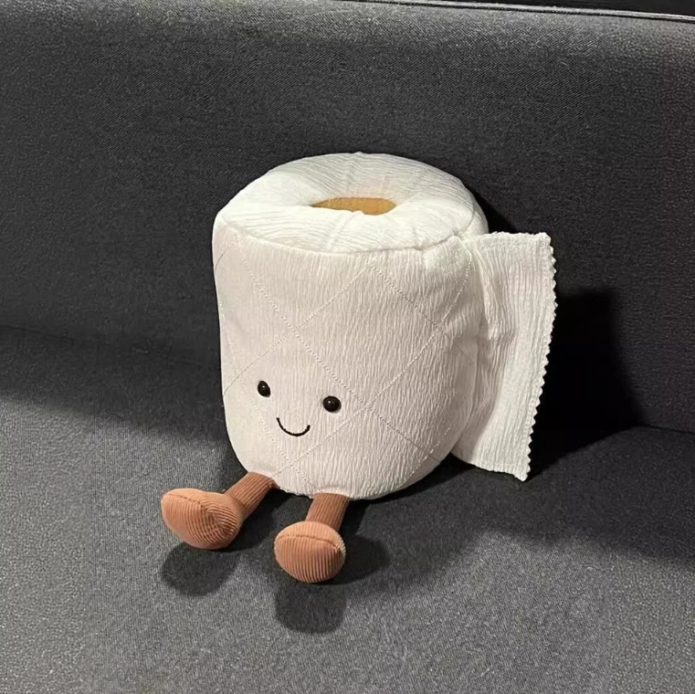 Jellycat Amuseables Toilet Paper Roll NWT 6