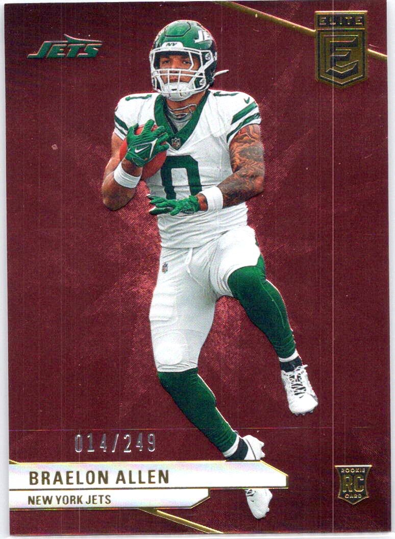 2024 Donruss Elite #194 Braelon Allen Maroon #/249