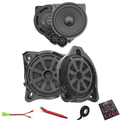 Lautsprecher Set Front für Mercedes C-Klasse (W205) | Subwoofer + Lautsprecher