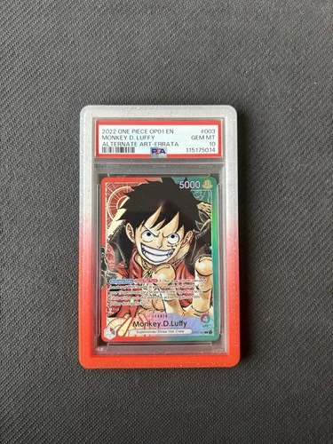 Monkey.D.Luffy (003) (Parallel) OP01-003 Romance Dawn Foil ERRATA LEADER