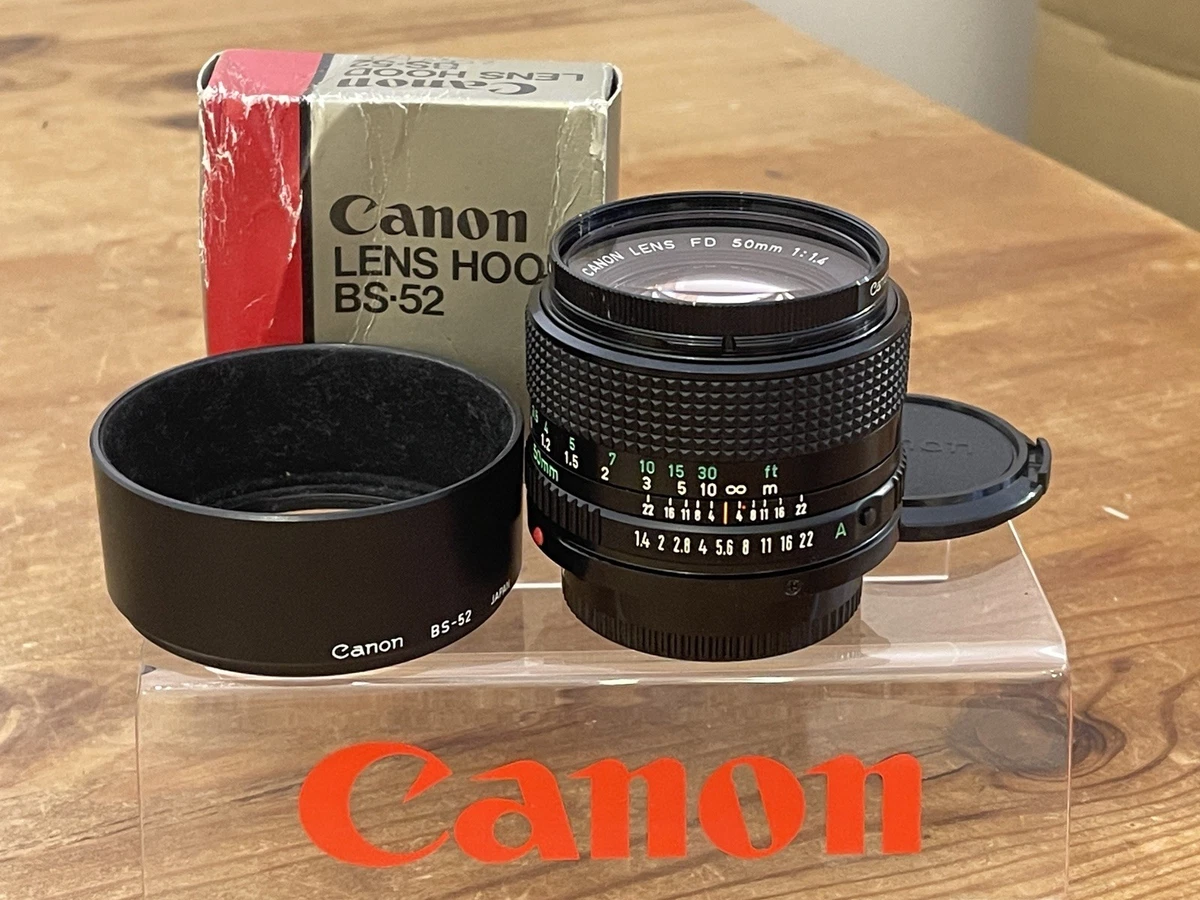 Canon FD f/1.4 50mm Camera Lenses for sale | eBay UK