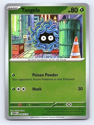 Tangela - Reverse Holo Common - MEG ME01: Mega Evolution 006/132 - NM