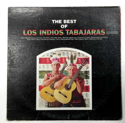 Los Indios Tabajaras   The Best Of LP Record 1968 RCA Victor Latin 33 RPM