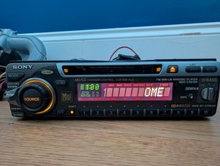 Sony Mini Disc MDX C5970r Car Stereo Retro Classic Ford Escort Fiesta