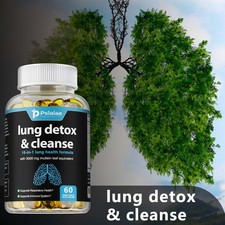 Lung Detox  Cleanse - Mullein Leaf, Respiratory Health, Reduced Inflammation