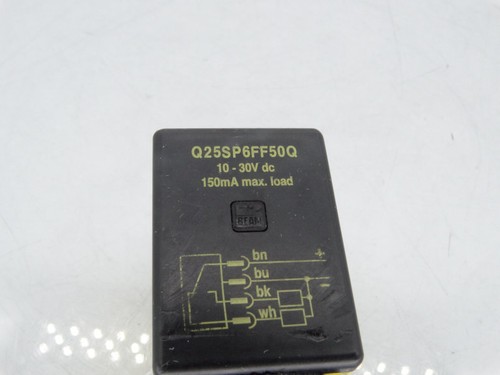 BANNER ENGINEERING Q25SP6FF50Q SENSOR - Picture 3 of 3