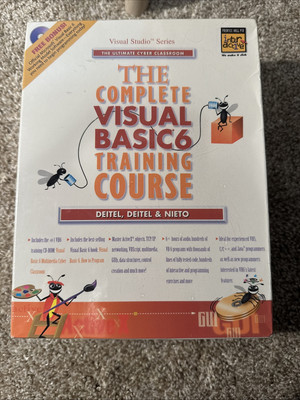 Prentice Hall Training Courses Brand New Sealed The Complete Visual Basic 6