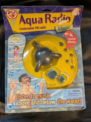 Wild Planet Aqua FM Radio Underwater Pool Above & Below Water Music NEW