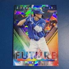 2021 Bowmans Best Bobby Witt Jr. Future Vibrance Atomic Refractor 