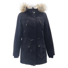 Clockhouse, Parka, Damen, Größe: 36, Blau/Weiß #V8c