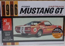 AMT Kat's Collection 1966 Ford Mustang 1/25 Scale Model Car Kit