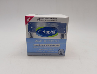 Cetaphil Deep Hydration Water Gel Face Moisturizer - 1.7oz Fragrance-Free
