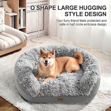 Orthopedic Dog Bed Extra Large Washable Waterproof Egg-Crate Foam Bolster XL XXL