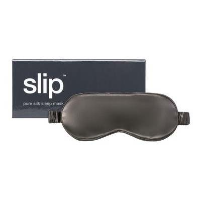 Slip Seide Schlafmaske, anthrazit (Einheitsgröße) - 100% 1 Stück (1er Pack), grau 