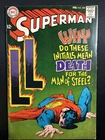 Superman #204 1968 DC Comics Vintage Silver Age Comic 1st Print VG/Fine *A2