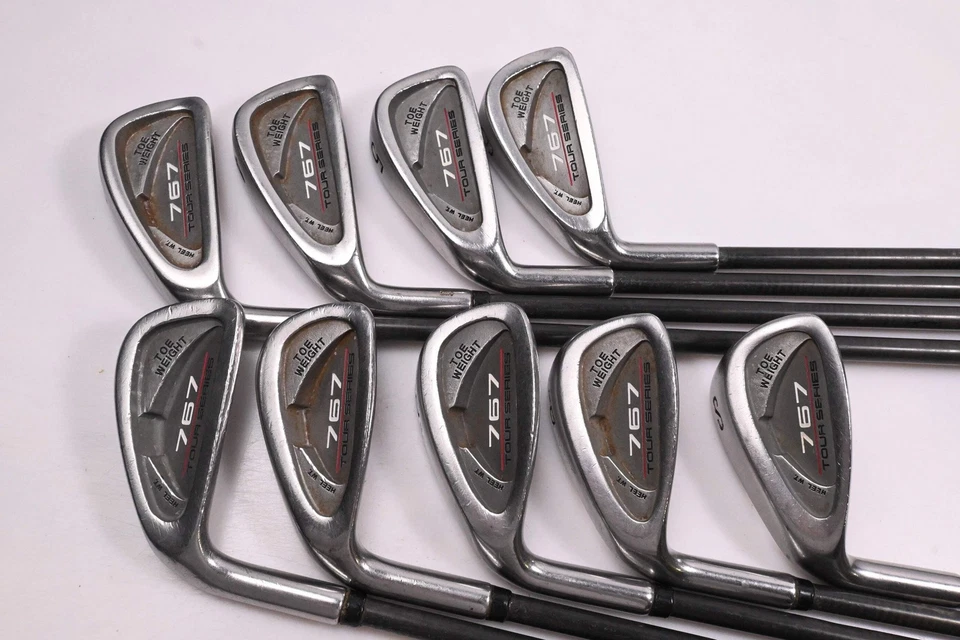 Left Hand Lynx Tour Series 767 Irons / 3-PW+SW / Regular Flex Lynx Shafts - Image 2 of 4