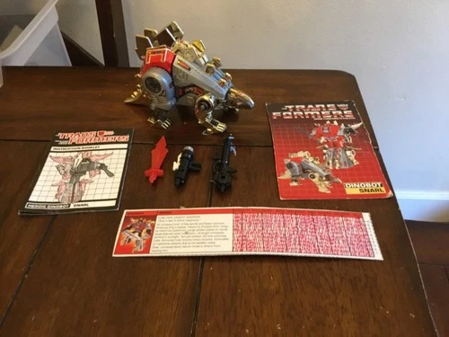 Heroic Dinobot Snarl Original G1 Action Figure From 1985