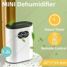42W 1.2L Dehumidifier Humidity Removal Absorber Moisture Damp Removal Machine