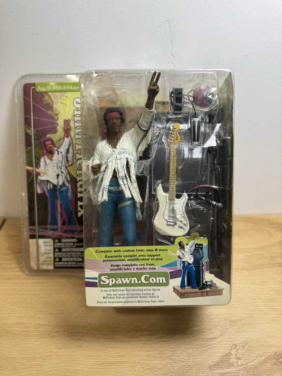 McFarlane Toys Jimi Hendrix Music 1969 Year Manufactured Action