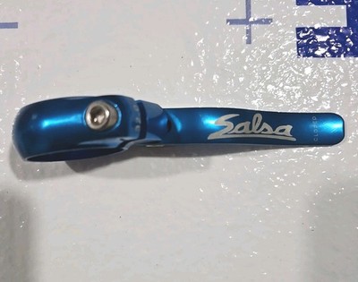 Salsa Flip Lock Quick Release QR Seat Seatpost Clamp 32.0 mm BLUE Collar