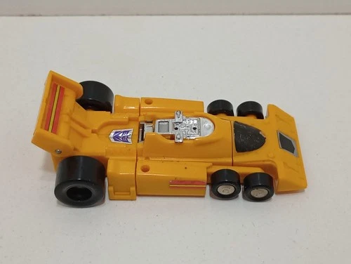 Vintage Transformers G1 Drag Strip Car Action Figure - Good Condition