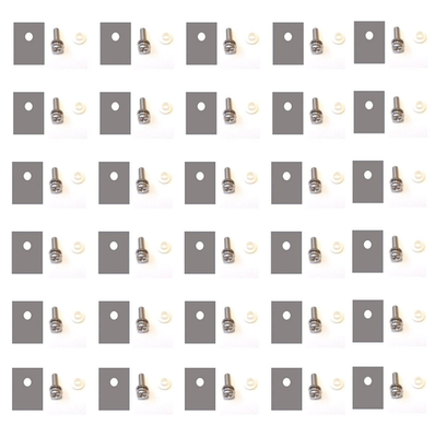 #ad #ad 30 sets TO 220 Heatsink Insulator Mounting kit Screws Washer Bushing In... $11.45