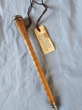 Vintage 9" THE PIRN PEN  Weaving Bobbin Pirn YORK England Shuttle Loom