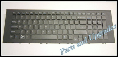 OEM Sony Vaio VPCEF VPC-EF Black keyboard With Frame AENE8H00020 AENE8U00010 NEW