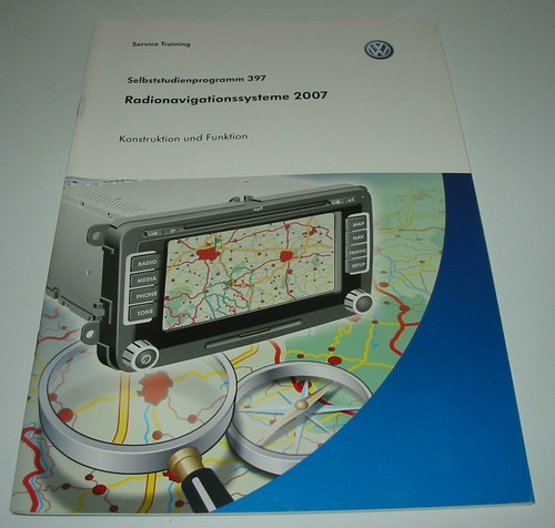 SSP 397 VW Volkswagen Radio Navigation System 2007 RNS 300 510 Stand 09/2007