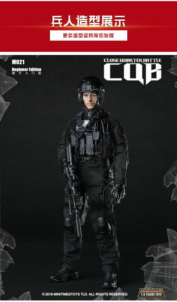 1:6 Scale Minitimes M021 CQB Male Soldier Action Figure