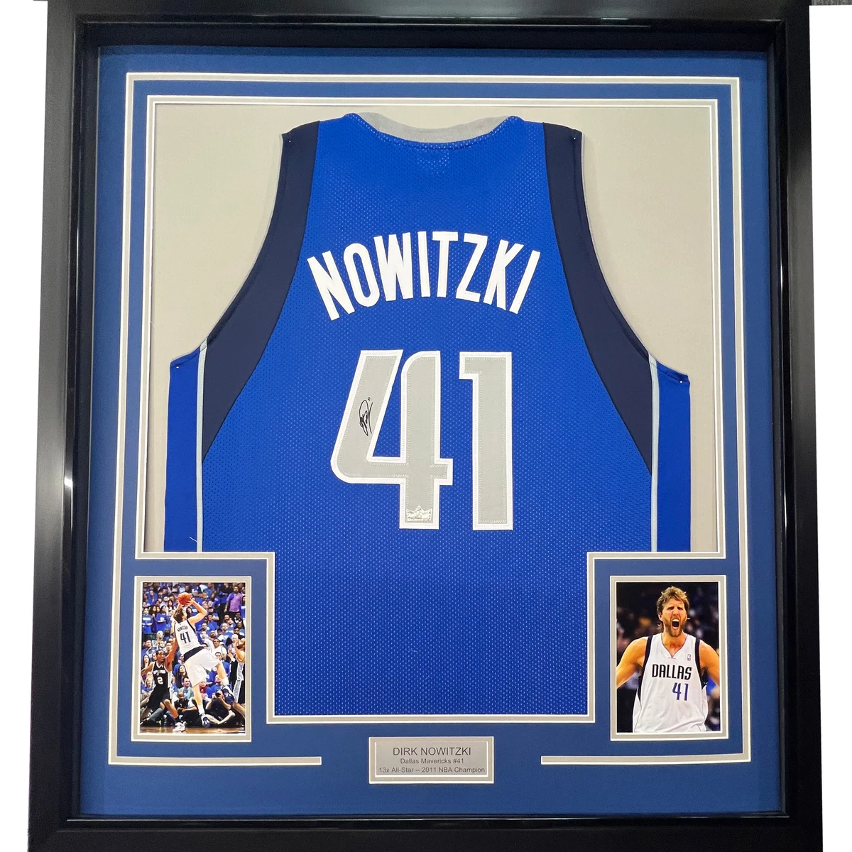Dirk nowitzki framed jersey 2025