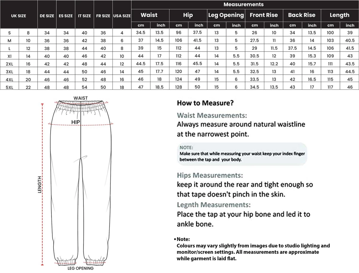 Ebay ladies online jogging bottoms